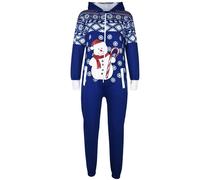 Tuta Intera Natalizia A2Z Per Bambini Con Babbo Natale E Pinguino