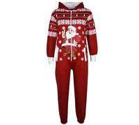 Tuta Intera Natalizia A2Z Per Bambini Con Babbo Natale E Pinguino