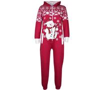 Tuta Intera Natalizia A2Z Per Bambini Con Babbo Natale E Pinguino