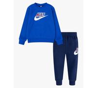 Tuta intera tutina Neonati Bebè Unisex Nike NSW Thrill Crew Pants Set Blu Roya