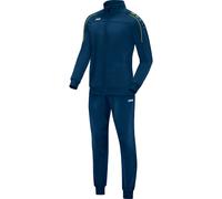 JAKO, tuta da uomo in poliestere, Classico, blu notte/giallo limone, XXL, 3XL, M9150
