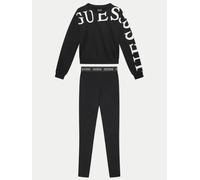 Tuta Junior Guess Bambina Felpa Leggins JAYG01KA6R4 JBLK Nero