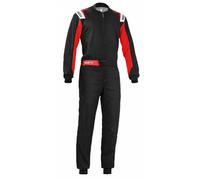 TUTA KART SPARCO ROOKIE NEW 2020 TUTA TEMPO LIBERO RENT NERA/ROSSA MIS M NO OM