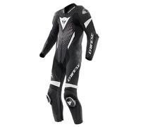 Dainese Laguna Seca 6, tuta in pelle 1pz. traforata 48 male Nero/Bianco/Grigio
