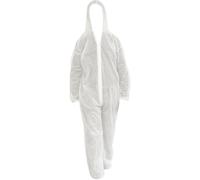 TUTA LAVORO MONOUSO IN TNT NON STERILE CON CAPPUCCIO 30gr/m2 10PZ TG. L-XXL MED