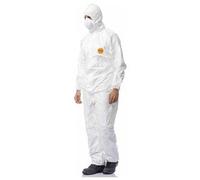 DUPONT - Tuta da lavoro Tipo 5/6 Tyvek 200 EasySafe bianco L