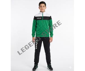 tuta lybra zeus micorfibra leggera estiva colore nero-verde