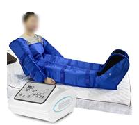 Tuta Massaggiatore a Compressione D'aria per Pressoterapia Domestica,Terapia a Vuoto Con Drenaggio Linfatico,Macchina per Dimagrimento E Modellamento Corpo,4 Modalità Blue