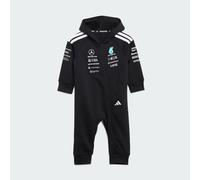 TUTA MERCEDES-AMG PETRONAS FORMULA 1 TEAM DNA NEONATO Black / Semi Mint Rush 6-9M