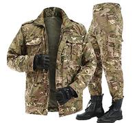Tuta mimetica mimetica leggera unisex, tuta mimetica mimetica, uniforme da caccia, abbigliamento maschile primaverile e autunnale, Mimetico, XX-Large