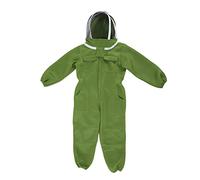 Tuta Monouso Hazmat, Tuta Professionale Apicoltore con Cappello con Velo d'Ape, Tg XL - Materiale Traspirante, Protezione Completa Corpo, Uso Donna e Uomo (Tipo 1)