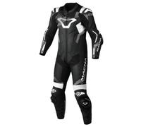 Tuta Moto Pelle Uomo Macna Armadyl 1pc Black / White Taglia:46