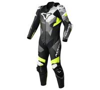 Tuta Moto Pelle Uomo Macna Ignite 1pc Black / Yellow