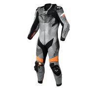 Tuta Moto Pelle Uomo Macna Ignite 1pc Grey / Black