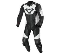 Tuta Moto Pelle Uomo Macna Varshall 1pc Black / White