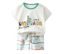 Tuta Neonato 2 Pezzi,Body Estiva Unisex+Pantaloncini T-Shirt e Pantaloncini Top Cotone Elasticizzato Design Regalo Festivo Conforto garantito Tutto Il Giorno