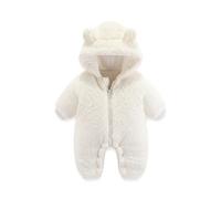 Tuta Neonato Invernali Jumpsuit Tute da neve Snowsuit Bambino Bambina Denso Tutina in Pile per e Cotone Orsetto Set Toddler One Piece