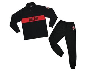 Tuta Nightwear Ragazzo MILAN Prodotto Ufficiale Pile - Art.1030