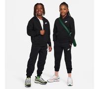 NIKE FD3114-010 K NSW Club FLC FZ Tracksuit Tuta da Ginnastica Unisex Black/White Taglia S