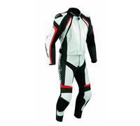 Tuta Pelle Moto Racing Pista Sport 2 Pezzi Divisibile Giacca Pantalone A-Pro
