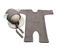 Tuta Per Bambini Con Cappello Puntiti Oggetti Scena Outfit Cappello A Colori Solidi E Costumi Fatti A Mano La Fotografia Bambini