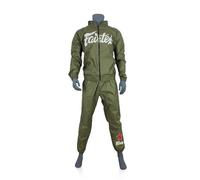 Tuta per il controllo del peso da combattente Fairtex Muay Thai boxe MMA...