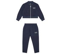 Tuta per ragazzi EA7 Girl Tennis Pro - total eclipse - Blu (160 cm)