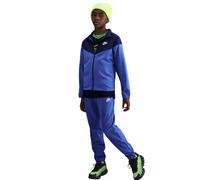 Tuta per ragazzi Nike Kids Dri-Fit Poly Knit Full Zip - comet blue/midnight navy/white - Blu (M)