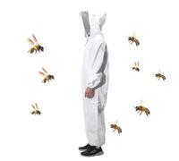 Tuta Per Ventilata, Tuta Protettiva Per ,Tuta Da Ape Ventilata Con Cappuccio | Attrezzatura Per Apicoltura Con Polsini Elastici Per Uomini, Donne, Apicoltori Principianti E Professionisti