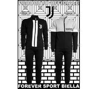 TUTA / PIGIAMA ZIP INTERA JUVENTUS FC ORIGINALE JUNIOR 10/16 anni SENIOR S/XXL