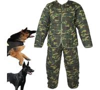 Tuta professionale per addestramento cani - Abbigliamento protettivo per cani poliziotti, resistente per addestramento e sicurezza, ideale per la protezione dei cani e l'addestramento all'obbedienza