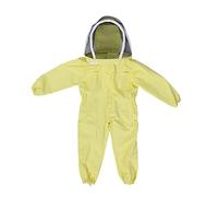 Tuta professionale per api in cotone Tuta per apicoltura per bambini Bee Farm Visitor Spac | Tuta intera da apicoltore Apicoltura per bambini Tuta in cotone giallo Attrezzatura per apicoltura Tuta Tute per apicoltura