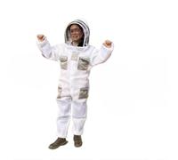 Tuta protettiva per l'apicoltura, Tuta for apicoltore Abbigliamento protettivo Multicolor ML XL XXL(White,M150-165cm)