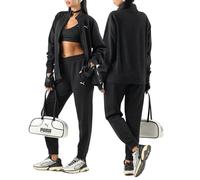 TUTA PUMA DONNA 694001 01 TWILL NERO