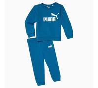 PUMA Minicats Ess Crew Jogger FL, Tuta Sportiva Unisex - Bambini e Ragazzi, Blu Lago, 80