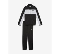 Tuta Puma Poly Colorblock Suit nero bianco bambino - 176