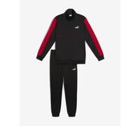Tuta Puma SPORT Poly Suit nero rosso - L