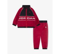 Tuta ragazzo Jordan Wind Breaker Piping - Rosso/Nero