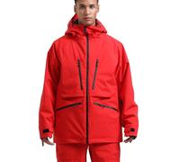 Tuta Snowboard Uomo Completo Termico Intera Tuta da Sci Elegante Salopette da Sci Montagna Impermeabili Curvy da Neve Invernale Calda Da Pattinaggio Su Ghiaccio Cappotti Isolata Antivento Parka