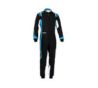 Tuta Sparco THUNDER Kart Karting Auto Racing nera blu - taglia Kids 130