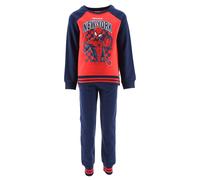 TUTA SPIDERMAN MARVEL COMPLETO 2 PEZZI PER BAMBINI 3/8 ANNI - HY10023.NAVY