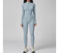 Tuta Sportiva Donna Intera Push Up a Maniche Lunghe Fitness Yoga Allenamento PRO