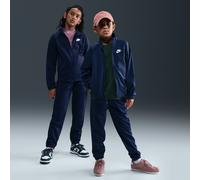 Tuta per ragazzi Nike Kids Dri-Fit Poly Knit Full Zip - midnight navy/midnight navy/white - Blu (XL)