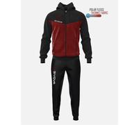 TUTA SPORTIVA GIVOVA VISA MELANGE FELPATA CON CAPPUCCIO UOMO DONNA UNISEX TR018P