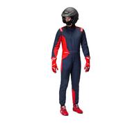 Tuta SPRINT ASY ADVANCED R584 da SPARCO Blu/Rosso Taglia 52 - BRS0049B0N31052