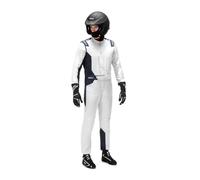 Tuta SPRINT ASY ADVANCED R584 da SPARCO Silver/Blu Taglia 52 - BRS0049B0E60052