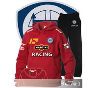 Tuta Stampa RACING MARTINI LANCIA DELTA HF INTEGRALE Felpa e Pantalone N