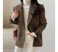 Tuta stile elegante casual elegante abbigliamento giacca manica lunga tessuto le