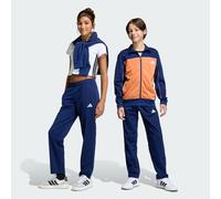 Adidas Tricot Colour Pop Tracksuit Arancione,Blu 7-8 Years Bambino,Bambina