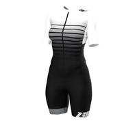 Tuta trifunzionale da donna Z3R0D Racer TTSuit Bianco XS